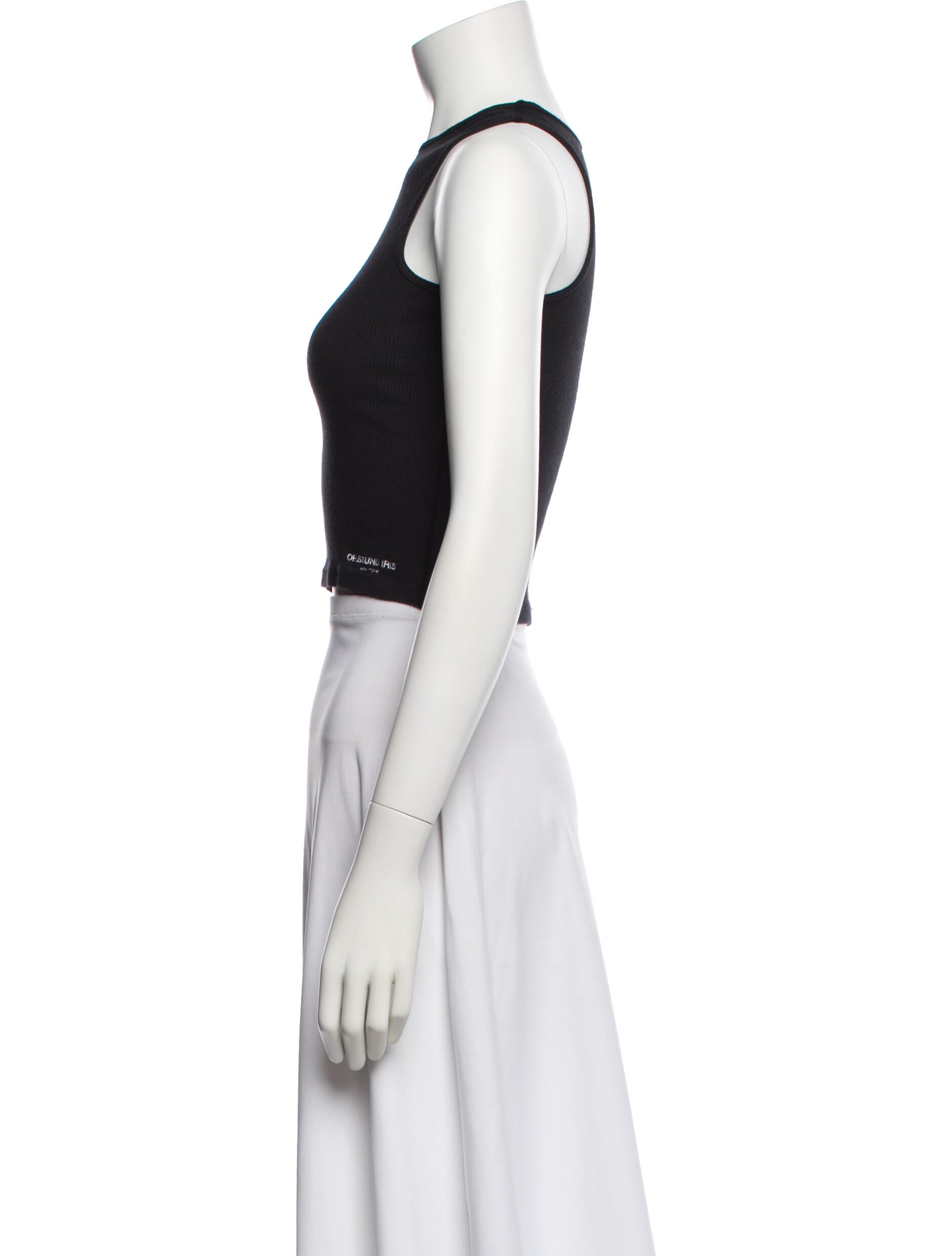 Orseund Iris Crew Neck Sleeveless Crop Top