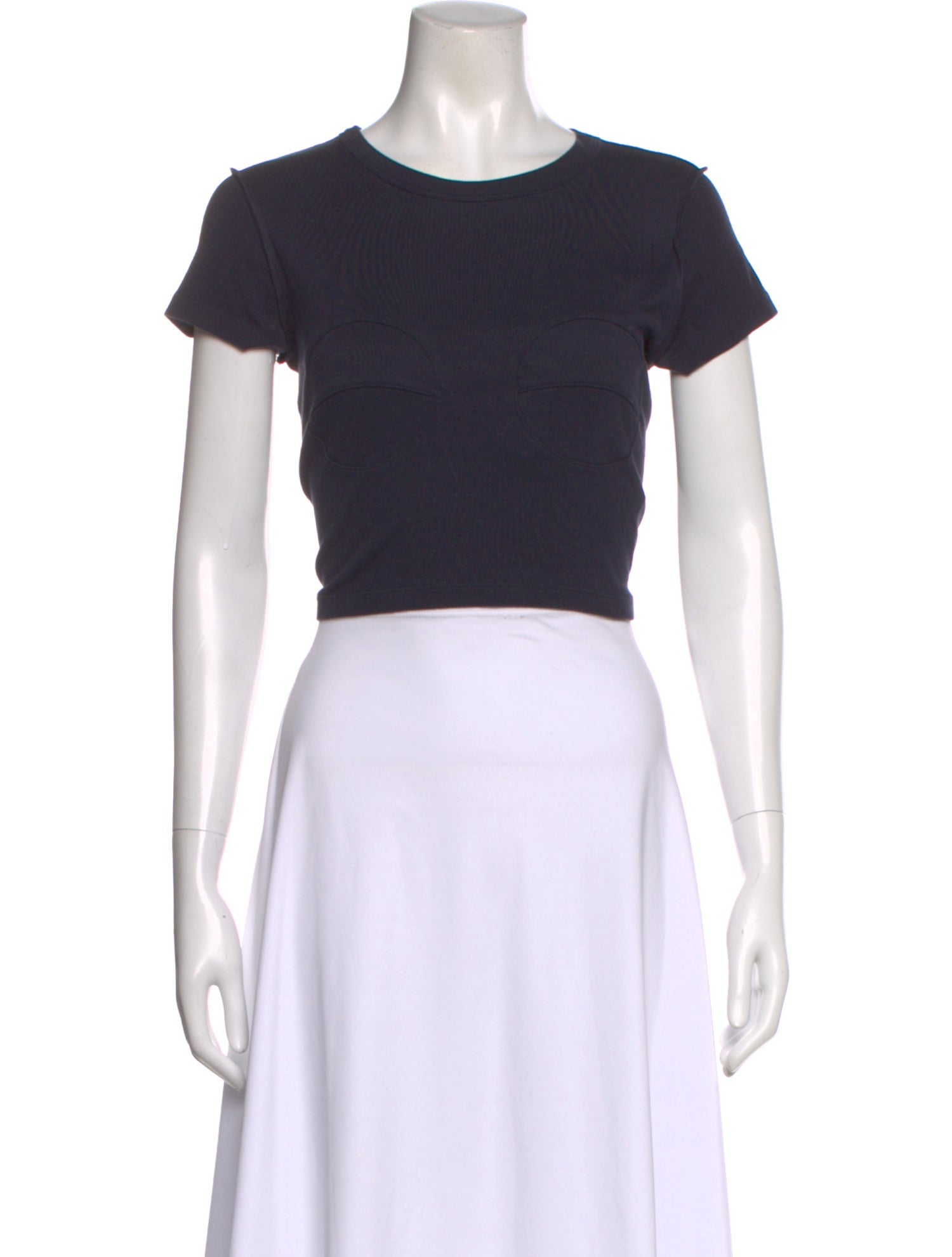 Orseund Iris Crew Neck Short Sleeve Crop Top