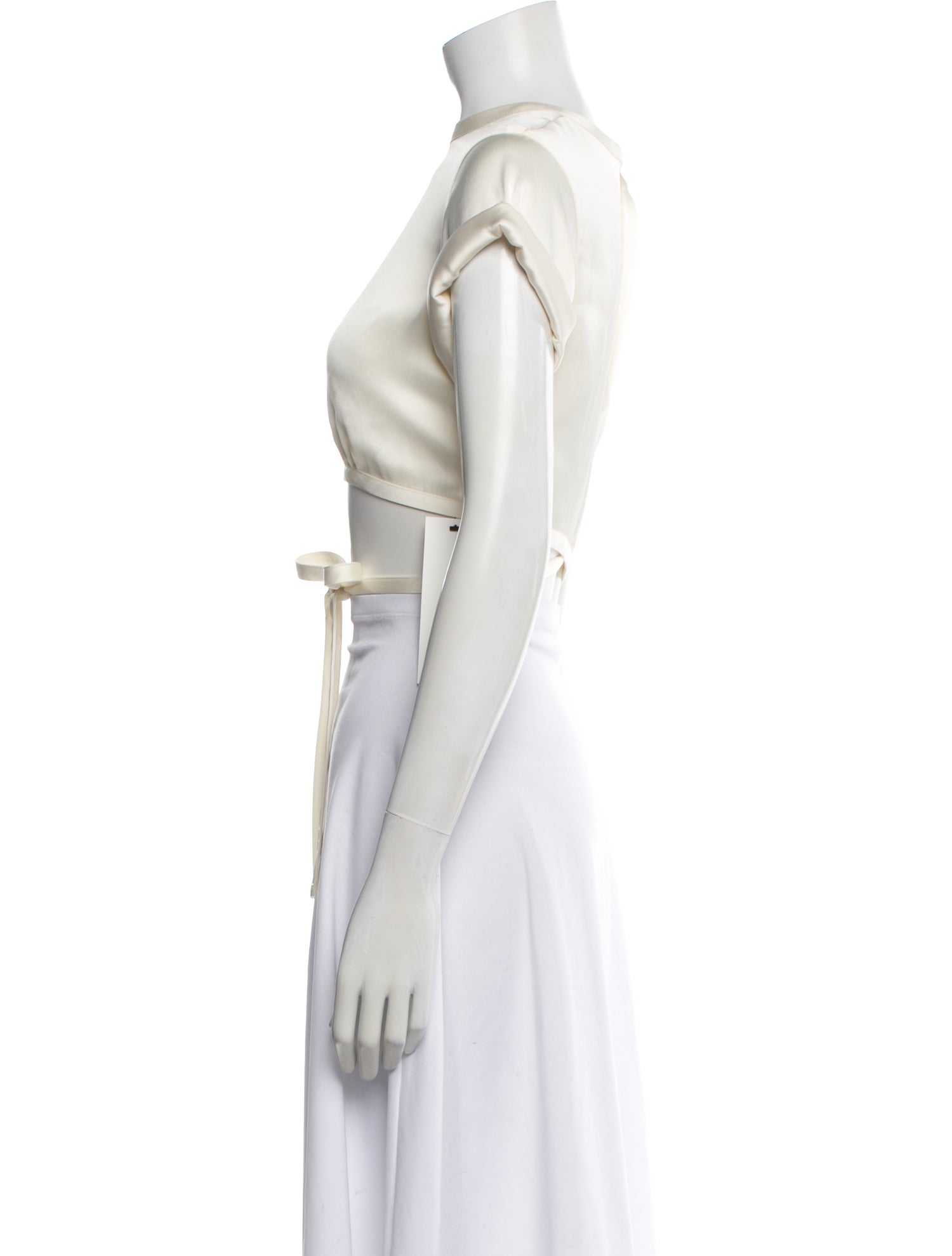 Orseund Iris Crew Neck Short Sleeve Crop Top