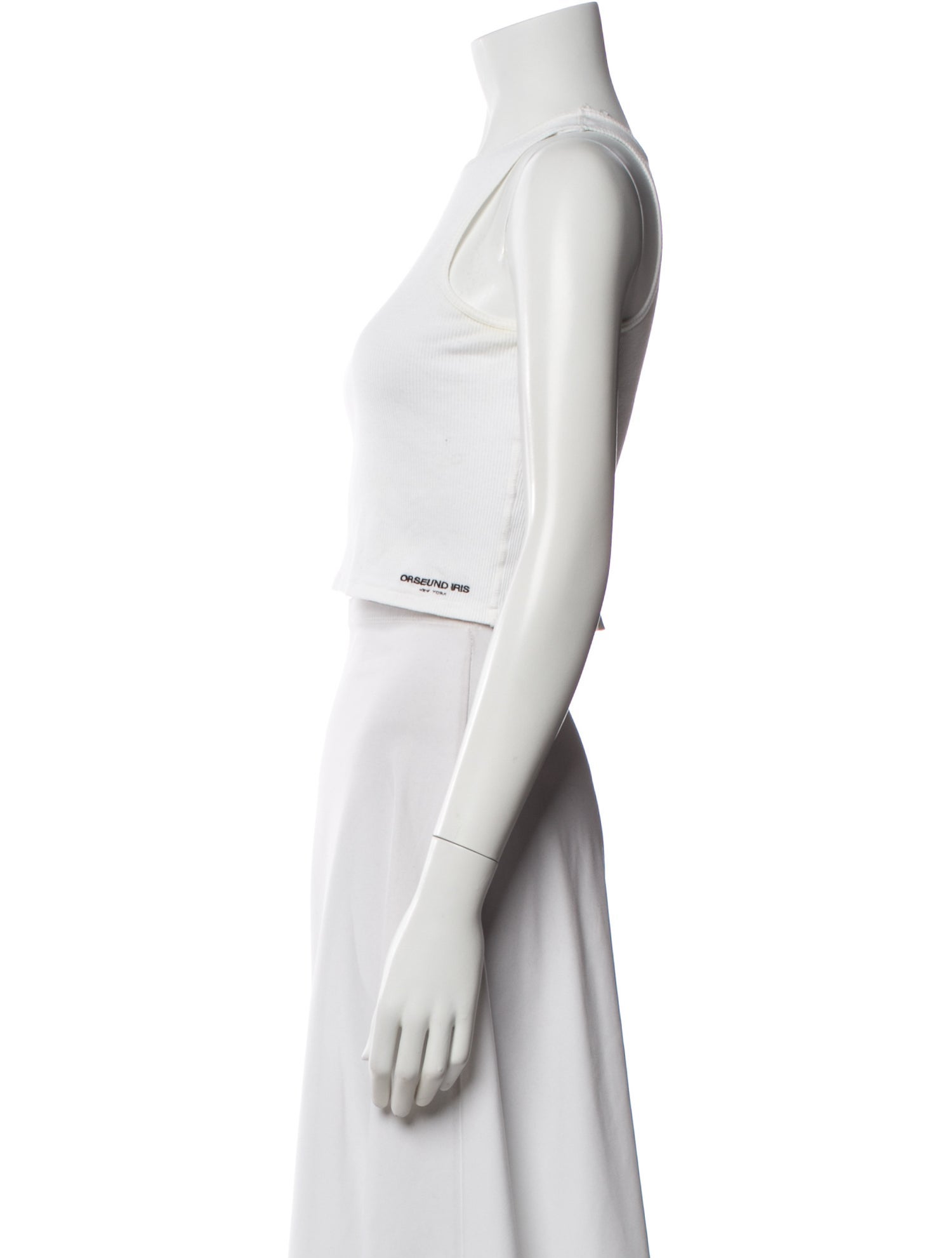 Orseund Iris Crew Neck Sleeveless Crop Top