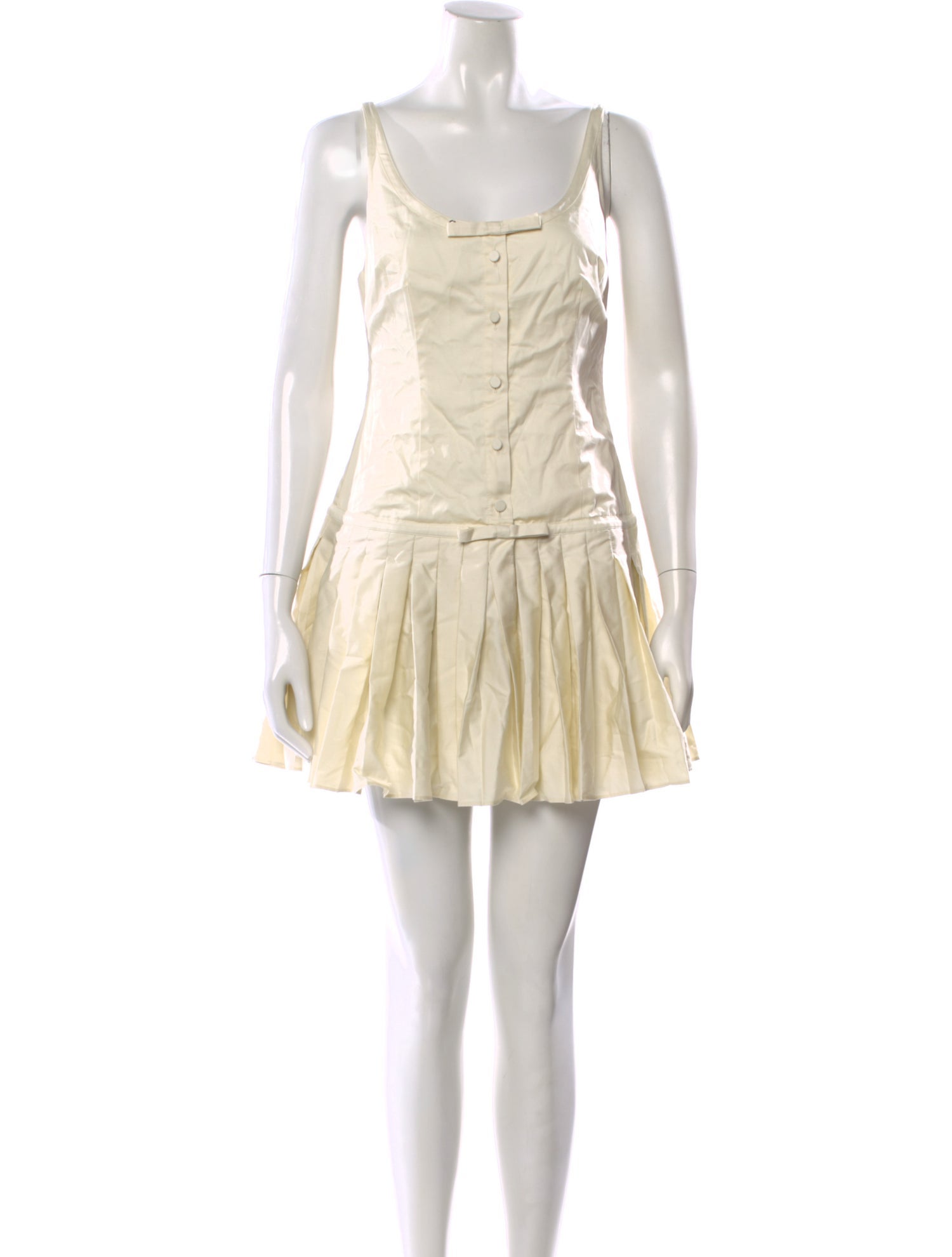 Orseund Iris Scoop Neck Mini Dress