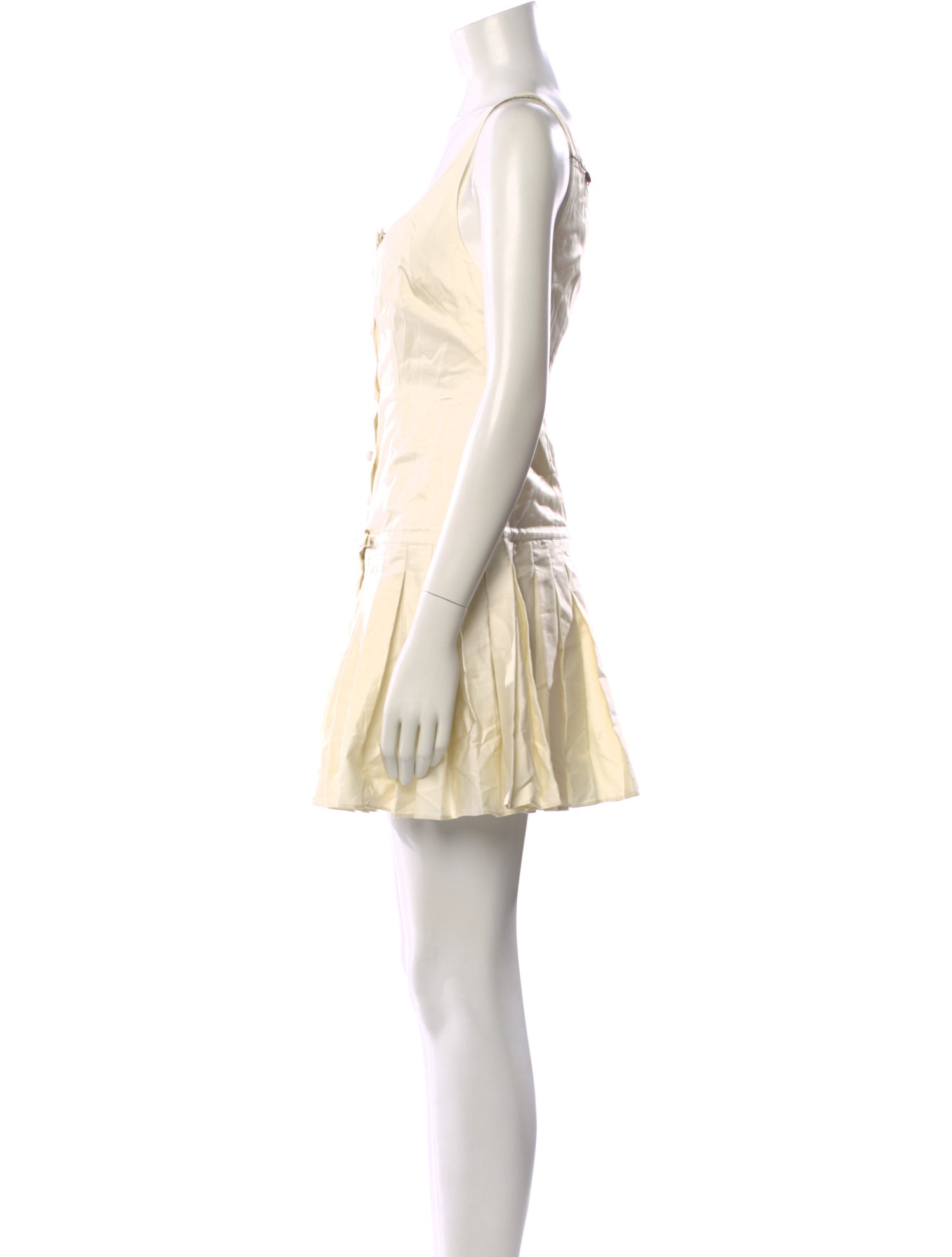 Orseund Iris Scoop Neck Mini Dress