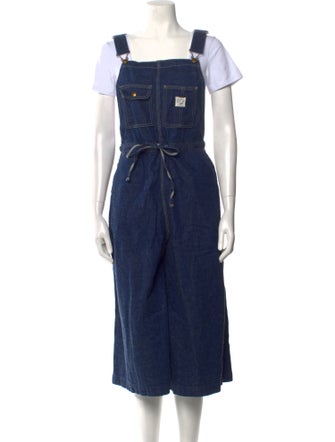 orSlow Square Neckline Jumpsuit