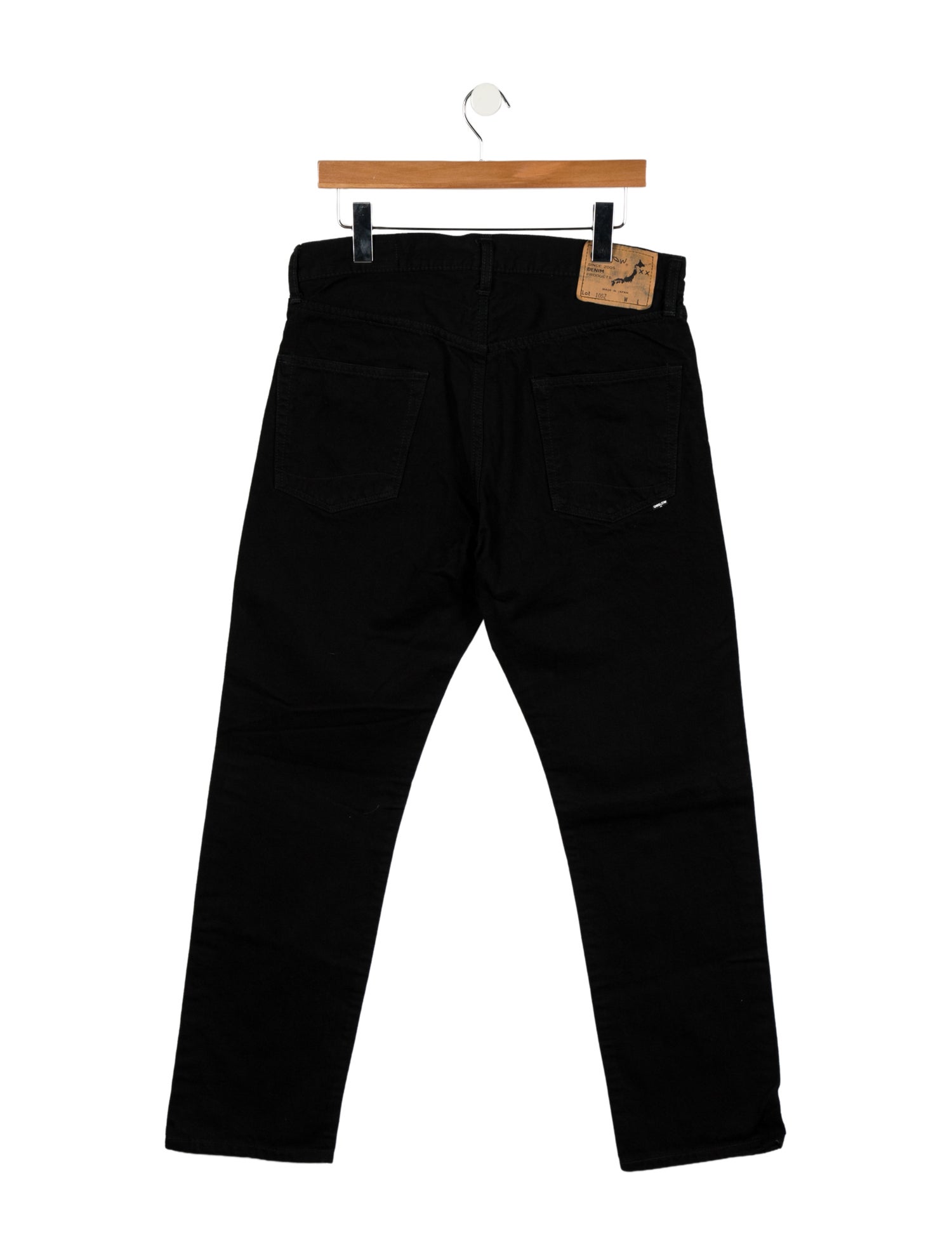 orSlow High-Rise Straight Leg Jeans