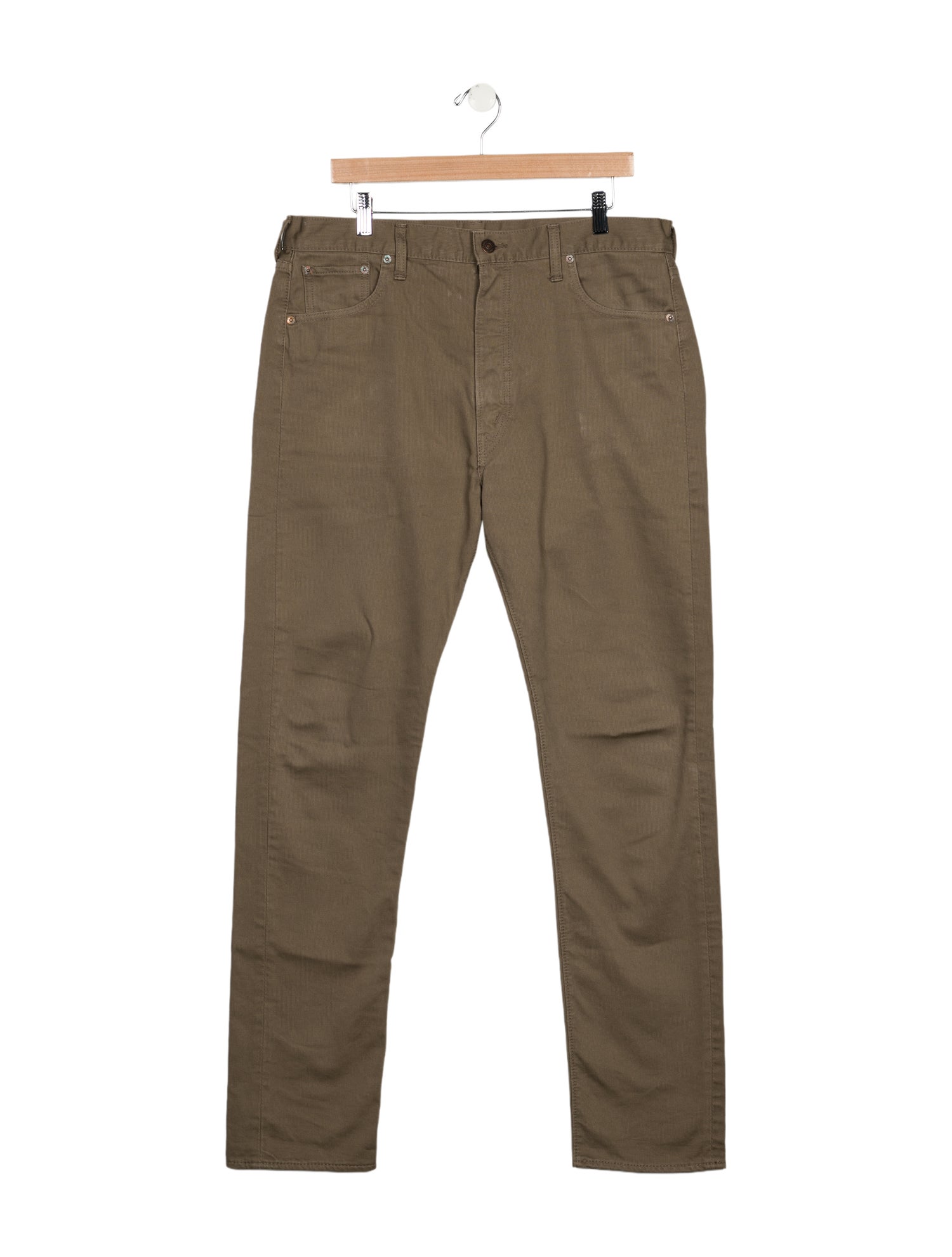 orSlow High-Rise Straight Leg Jeans