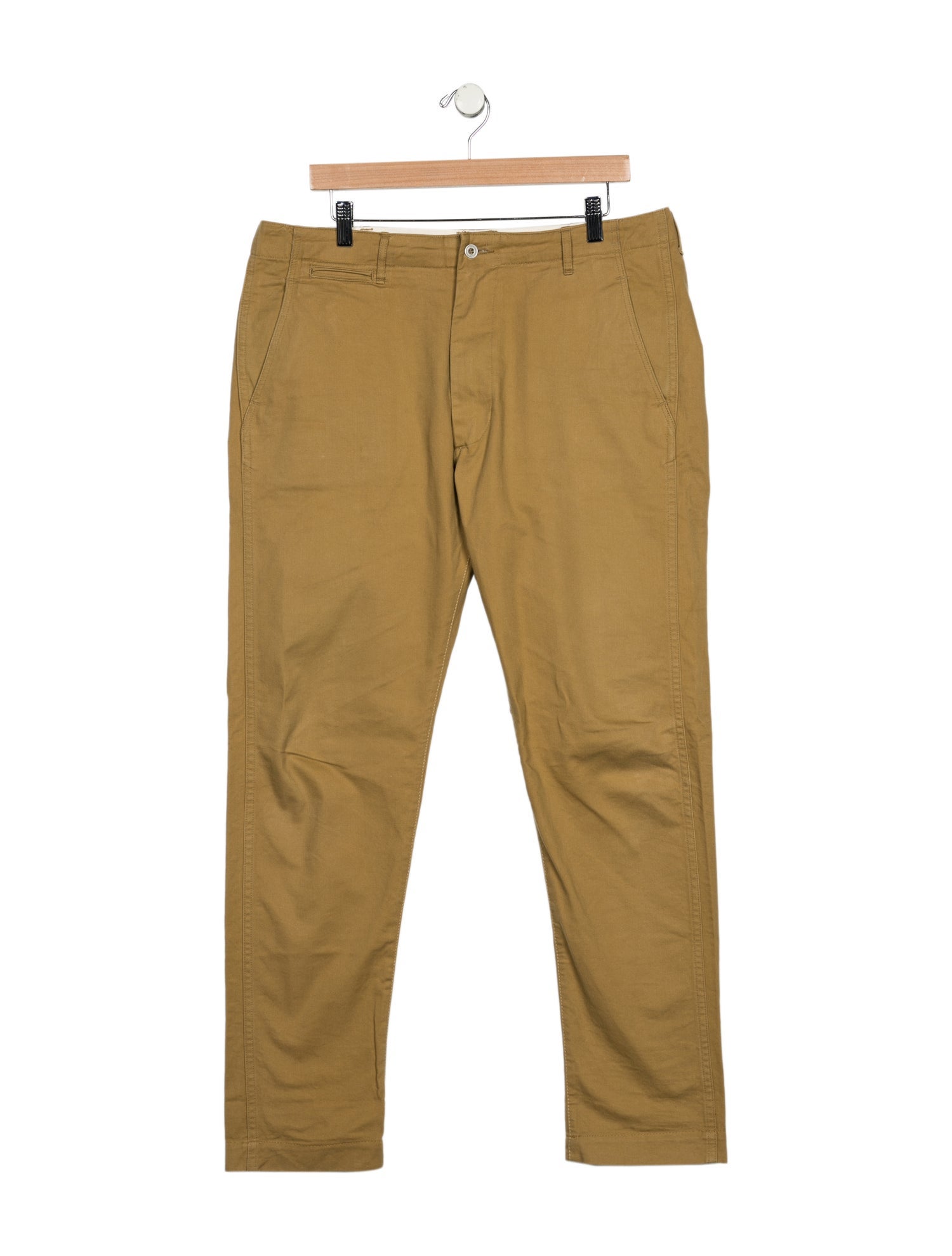 orSlow High-Rise Straight Leg Jeans