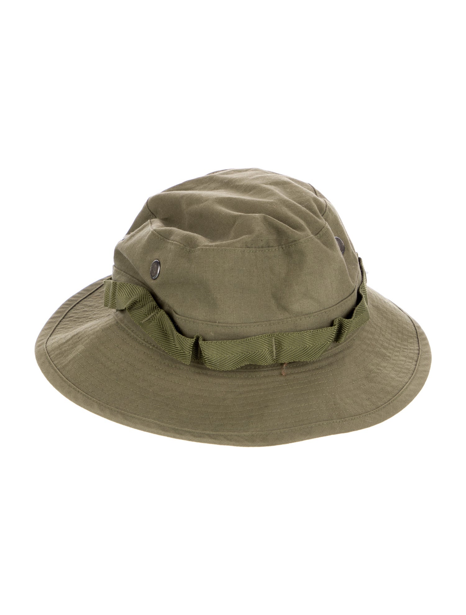 orSlow green pattern print hat