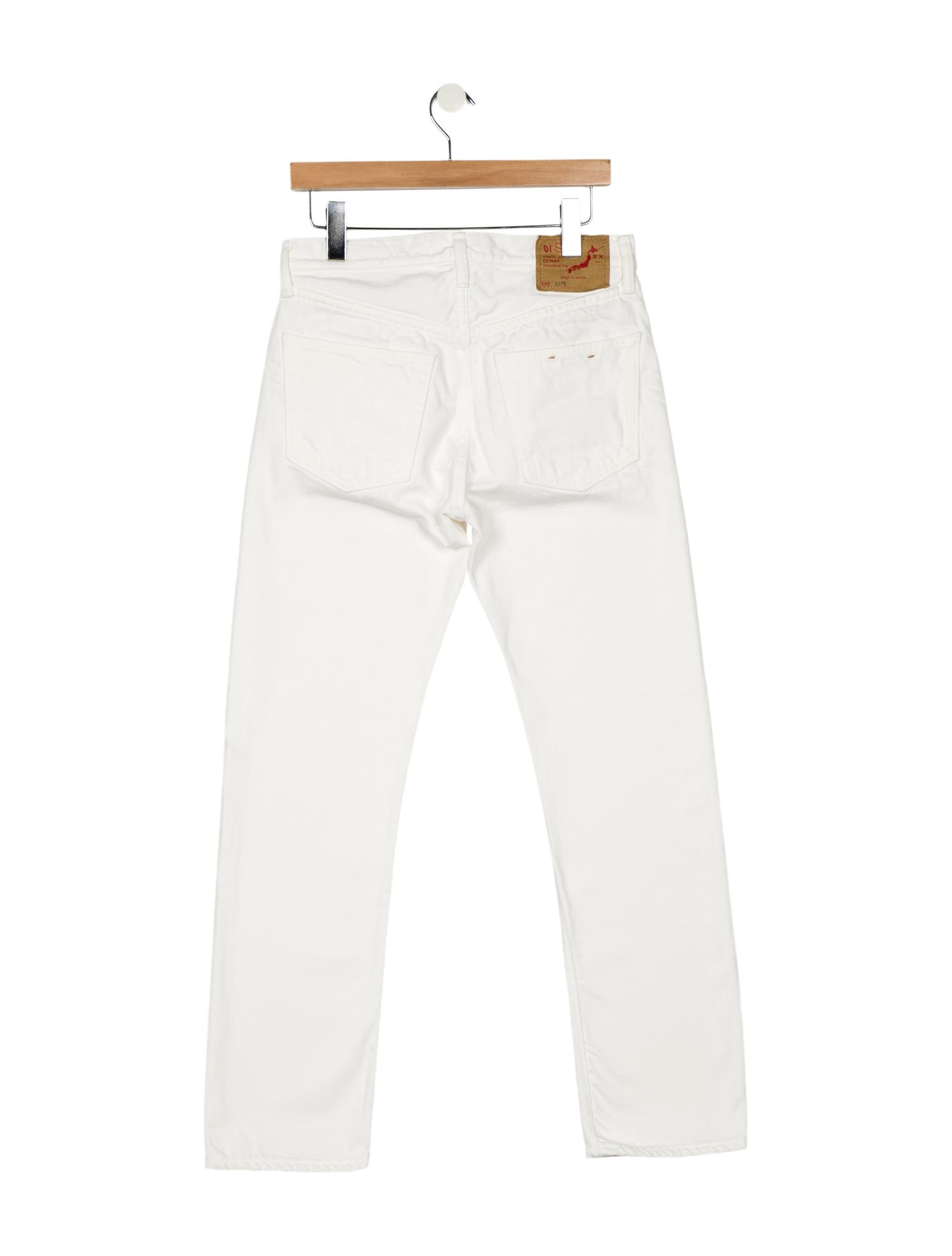 orSlow Mid-Rise Straight Leg Jeans
