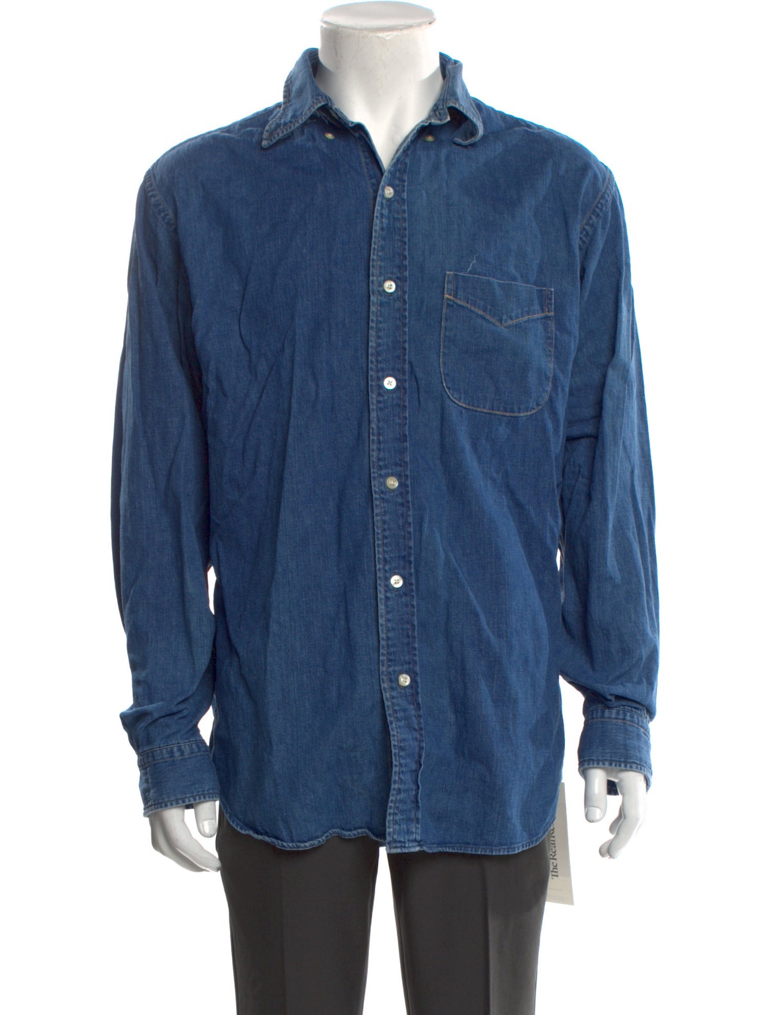 orSlow Long Sleeve Denim Shirt