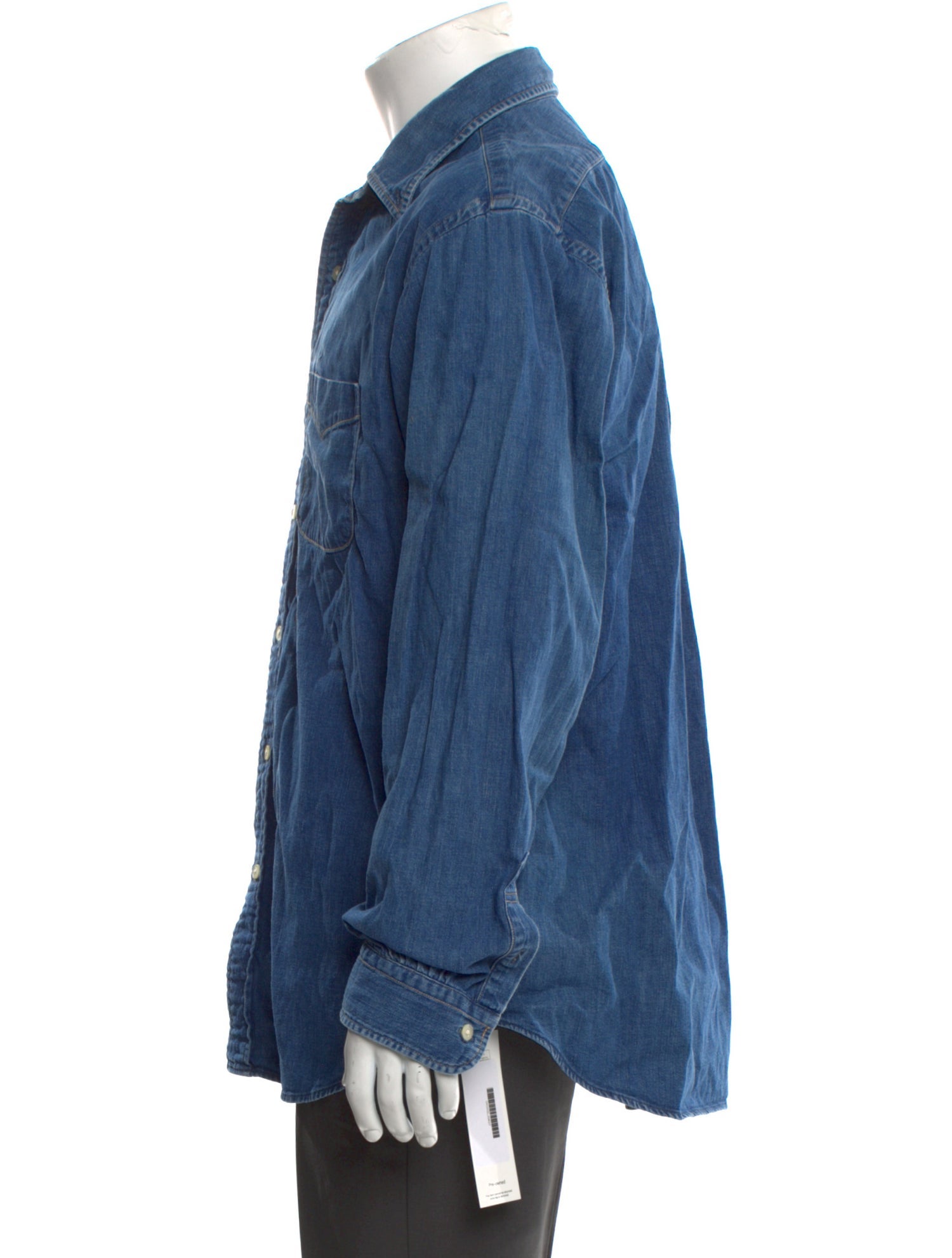 orSlow Long Sleeve Denim Shirt