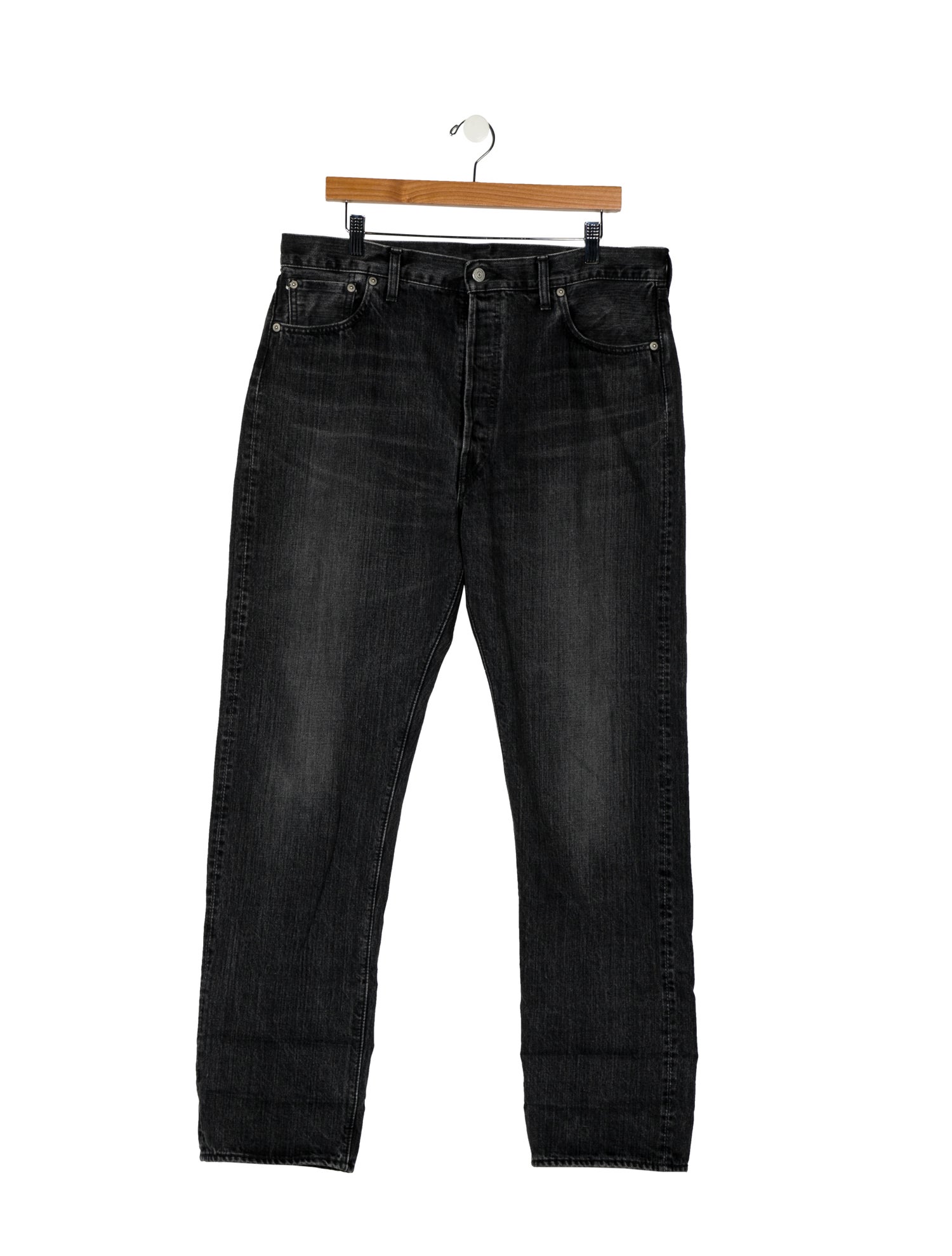 orSlow High-Rise Straight Leg Jeans