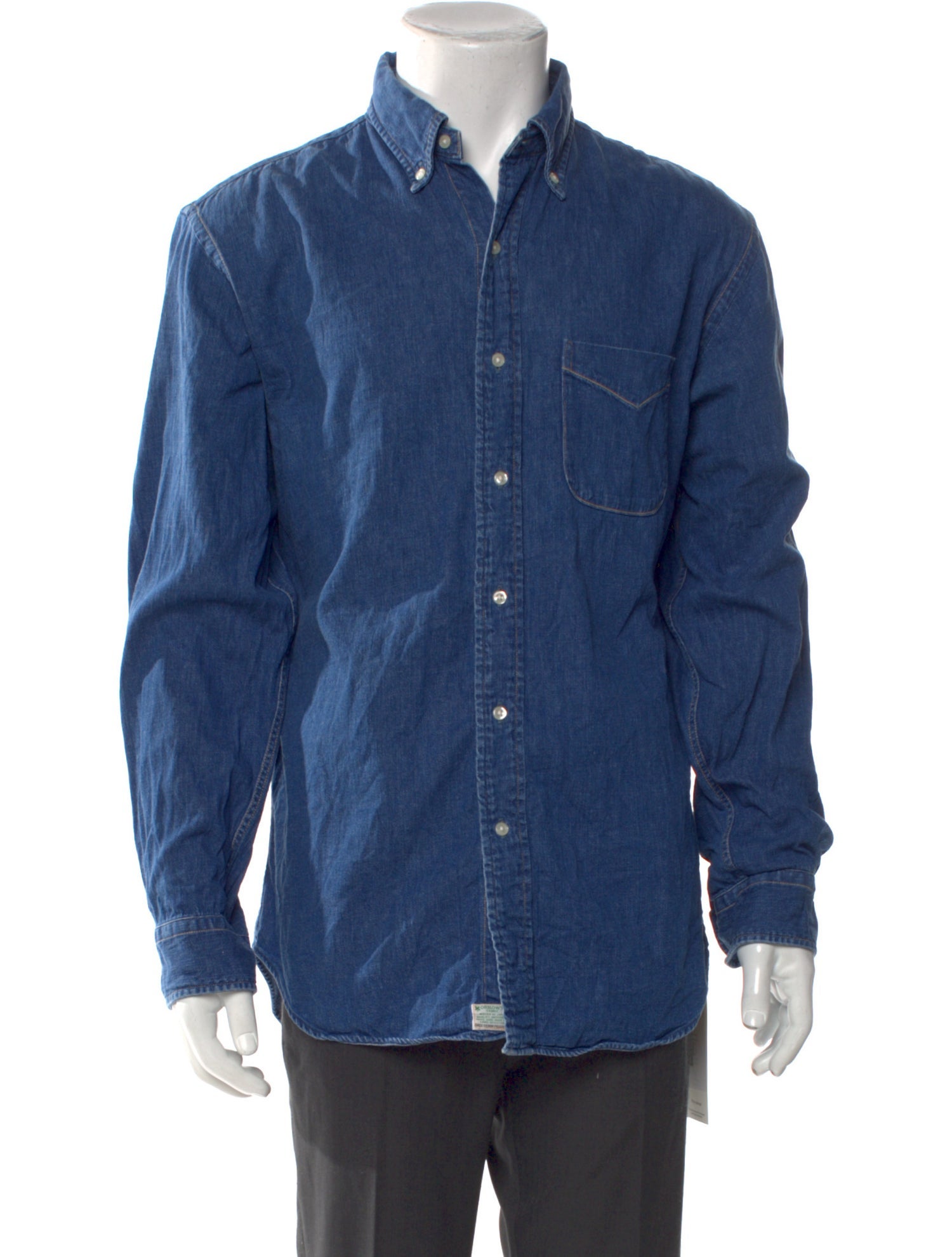 orSlow Long Sleeve Denim Shirt
