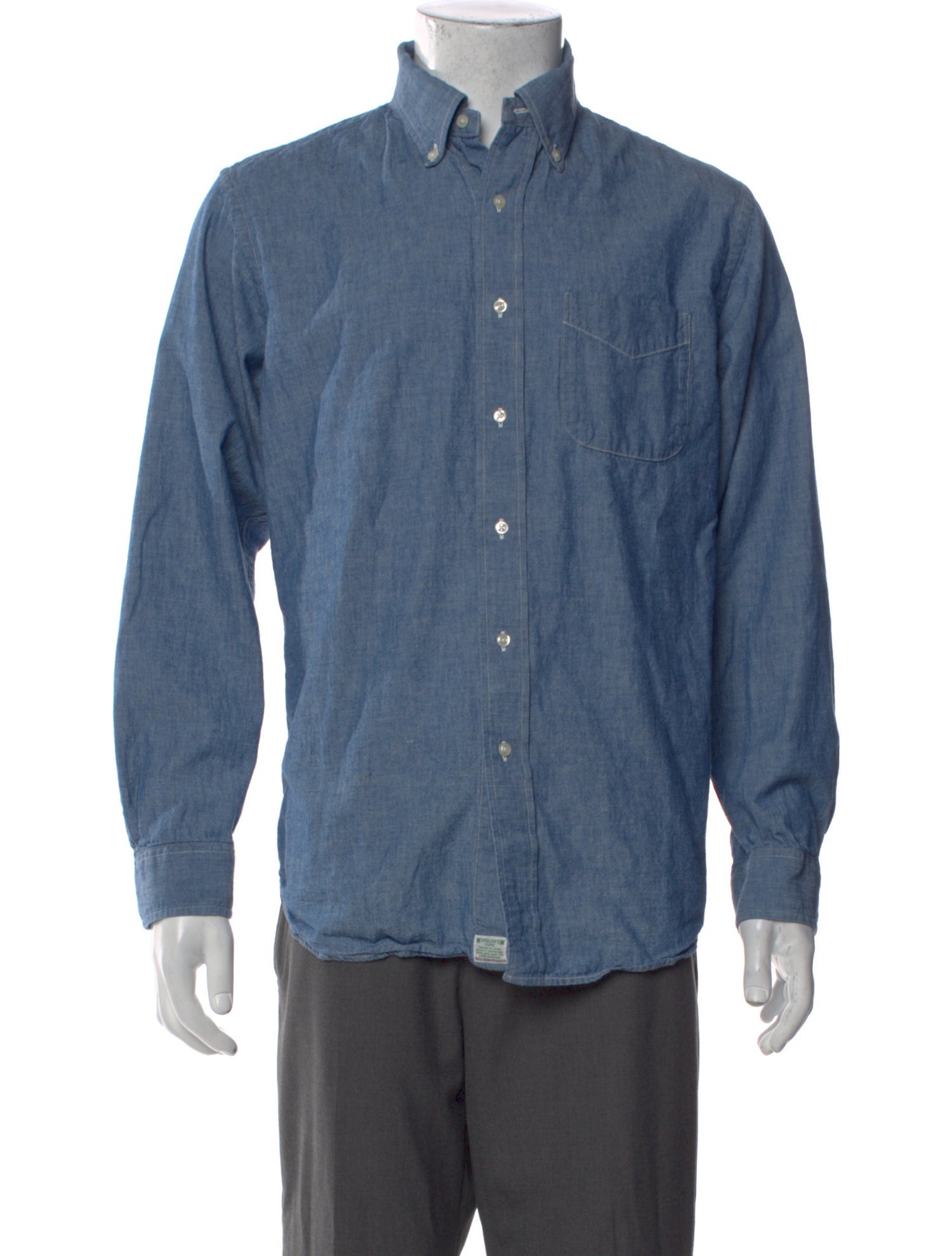 orSlow Long Sleeve Denim Shirt
