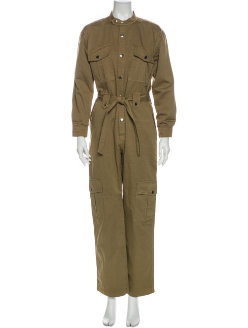 Overlover Mock Neck Jumpsuit w/ Tags Green