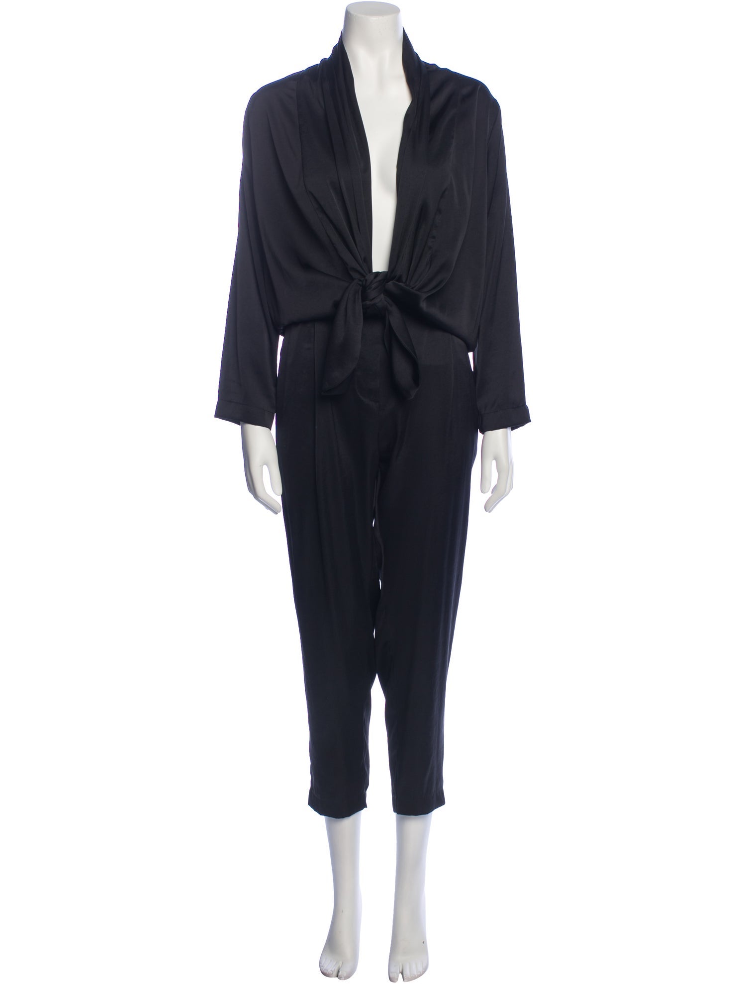 Overlover Plunge Neckline Jumpsuit