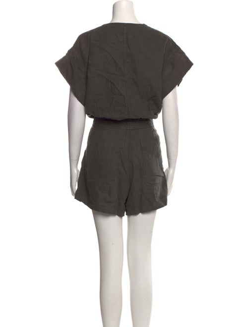 Overlover Linen V-Neck Romper