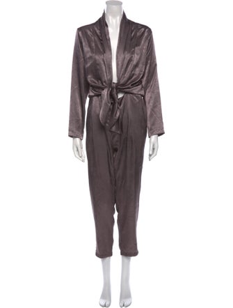 Overlover Plunge Neckline Jumpsuit