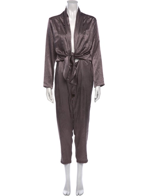 Overlover Plunge Neckline Jumpsuit