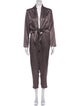 Overlover Plunge Neckline Jumpsuit