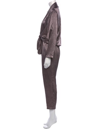 Overlover Plunge Neckline Jumpsuit