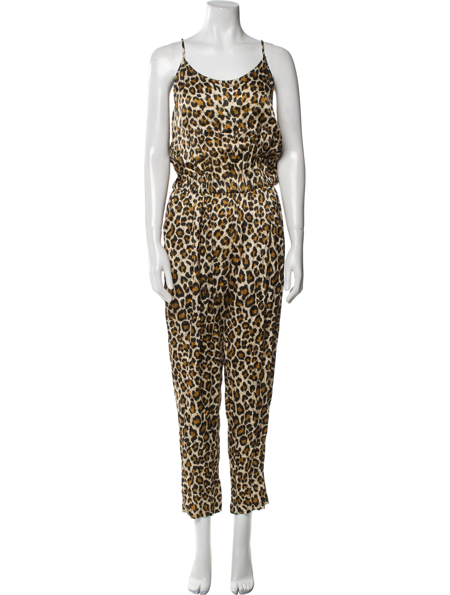 Overlover Silk Printed Jumpsuit