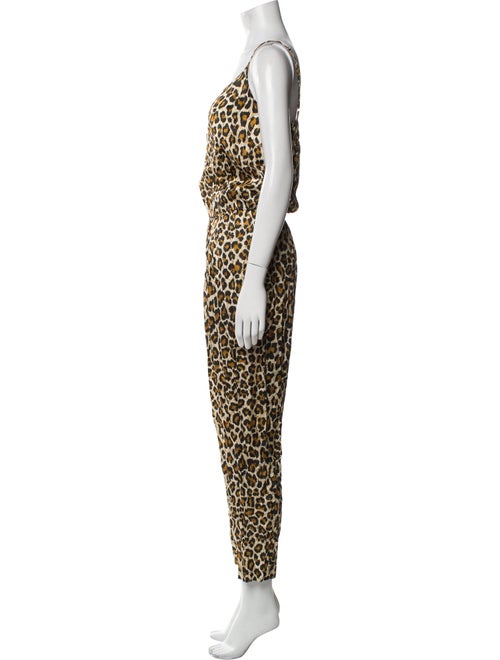 Overlover Silk Printed Jumpsuit