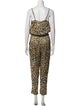 Overlover Silk Printed Jumpsuit