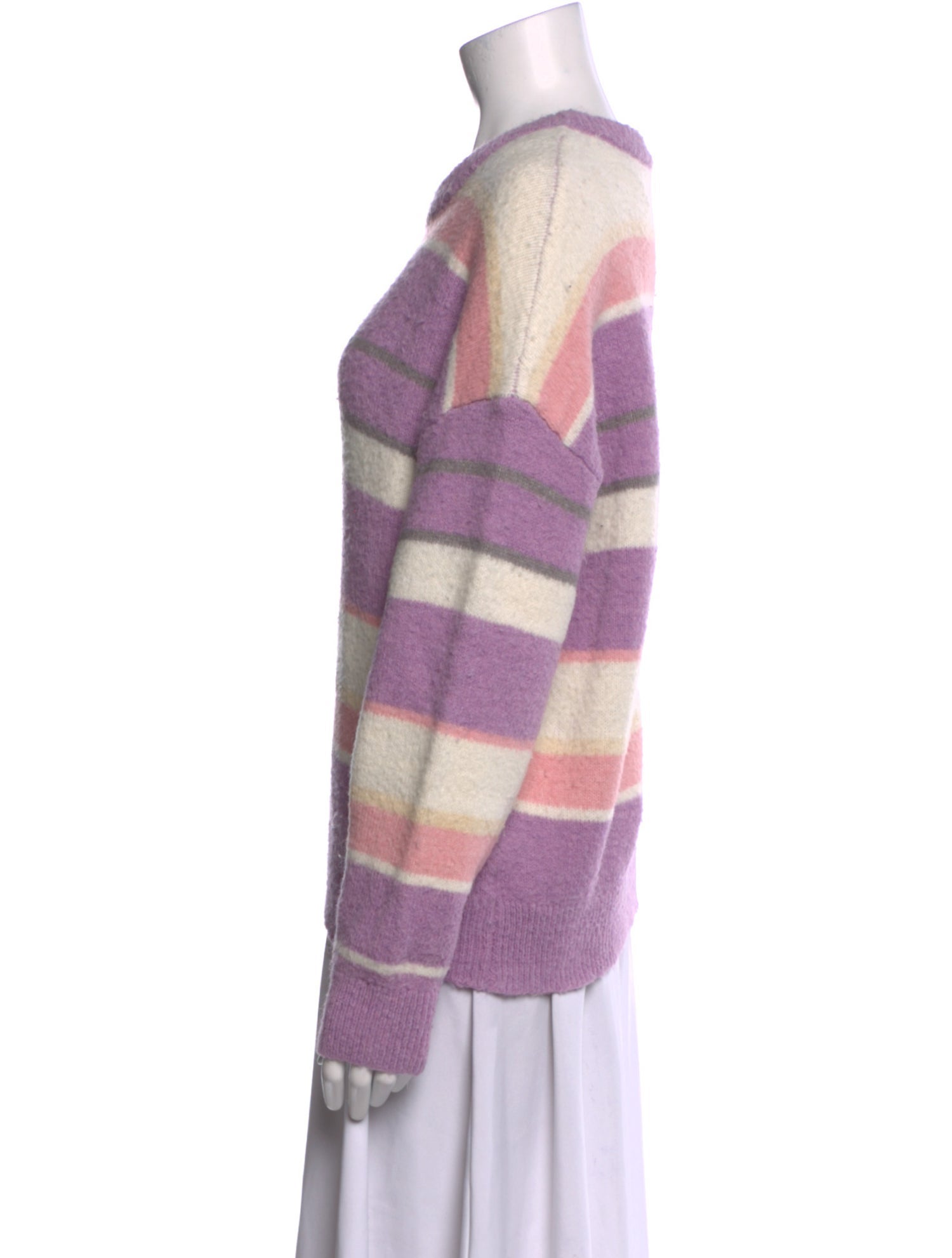 Ortovox Striped Cowl Neck Sweatshirt