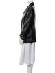 Oscar by Oscar de la Renta Leather Blazer