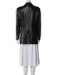 Oscar by Oscar de la Renta Leather Blazer