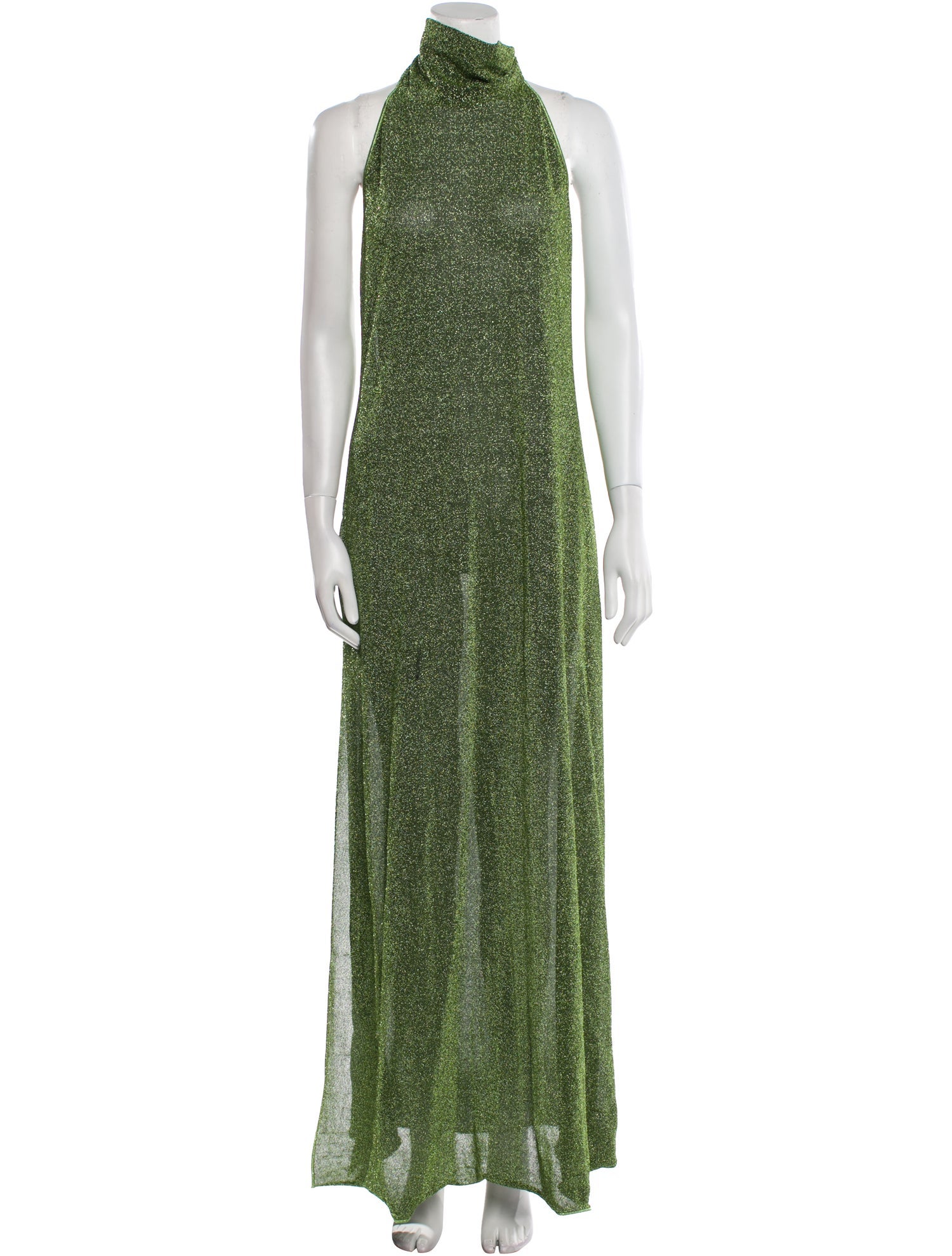 Oséree Turtleneck Long Dress