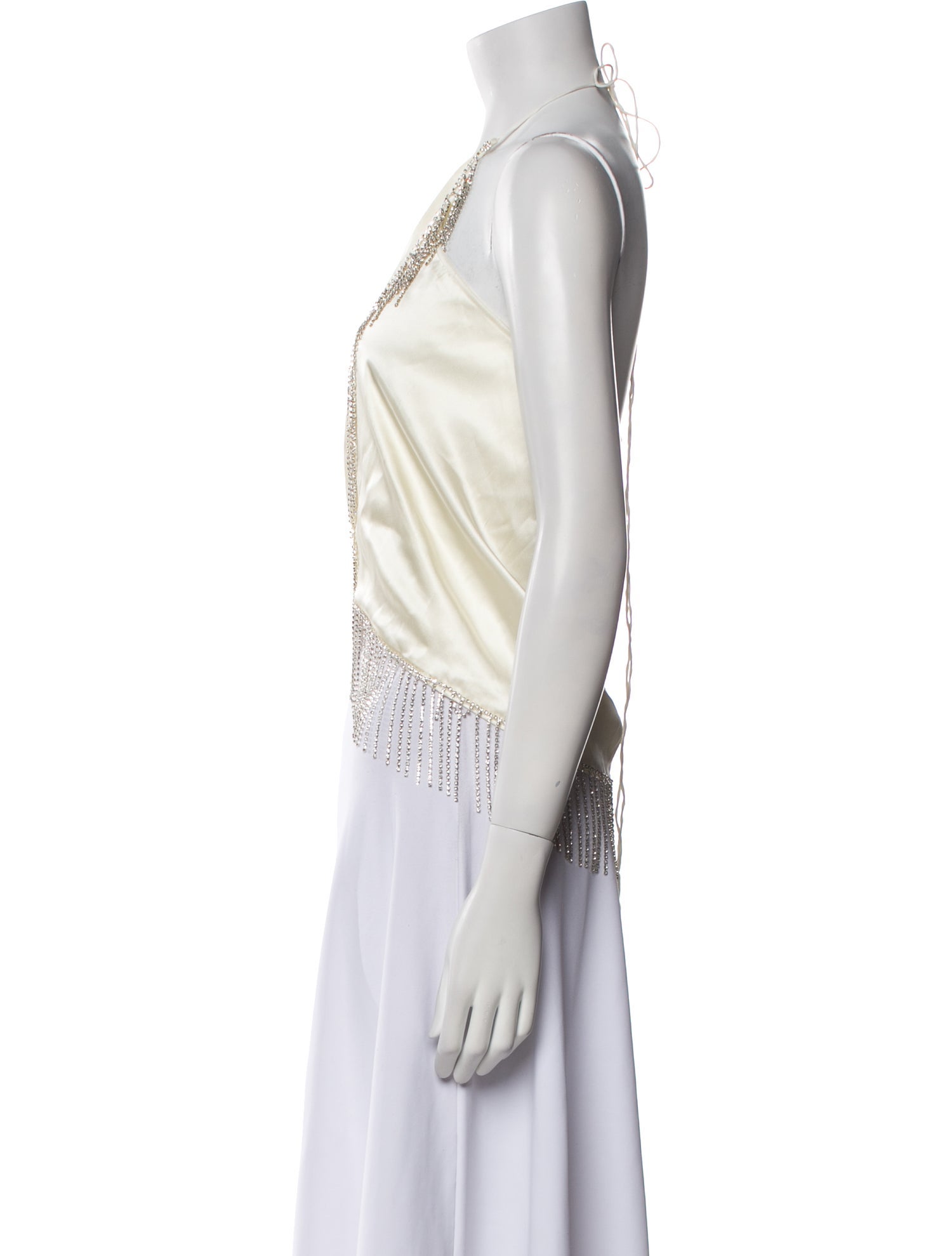 Oséree Crystal Embellishments Robe w/ Tags