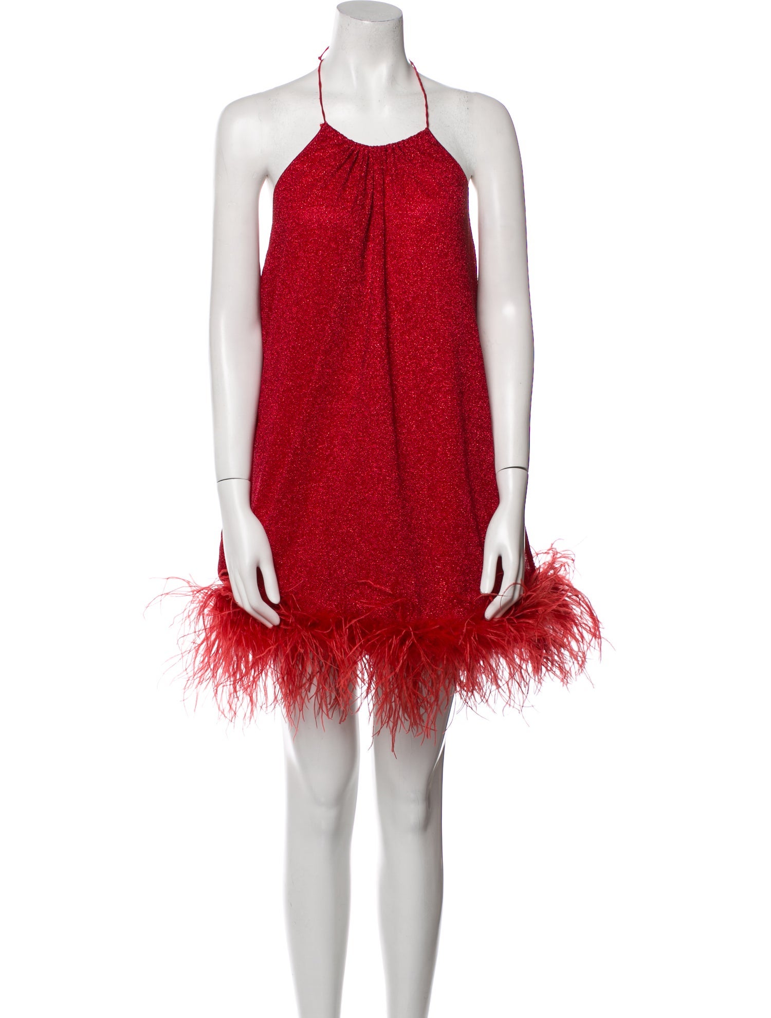 Oséree Halterneck Mini Dress