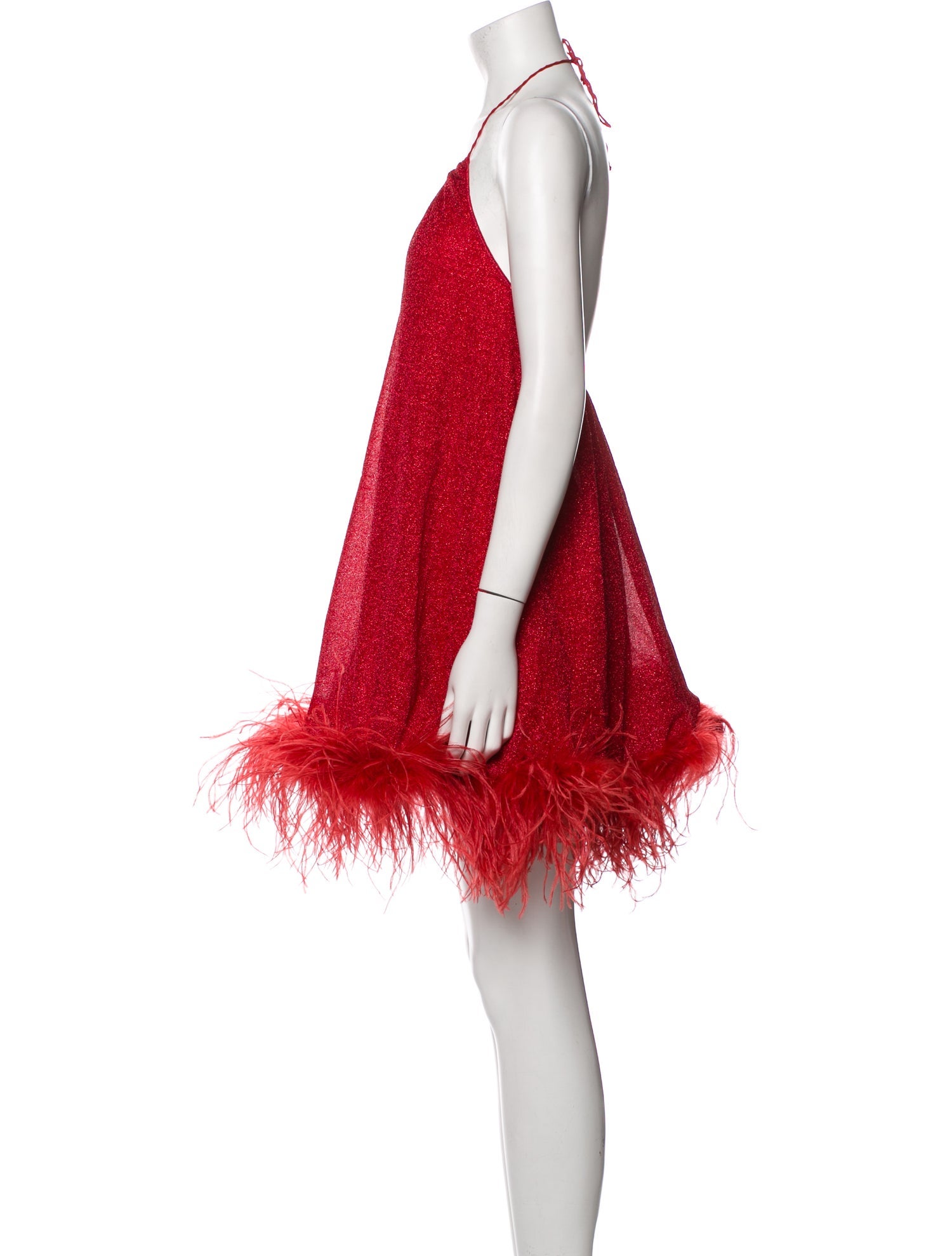 Oséree Halterneck Mini Dress