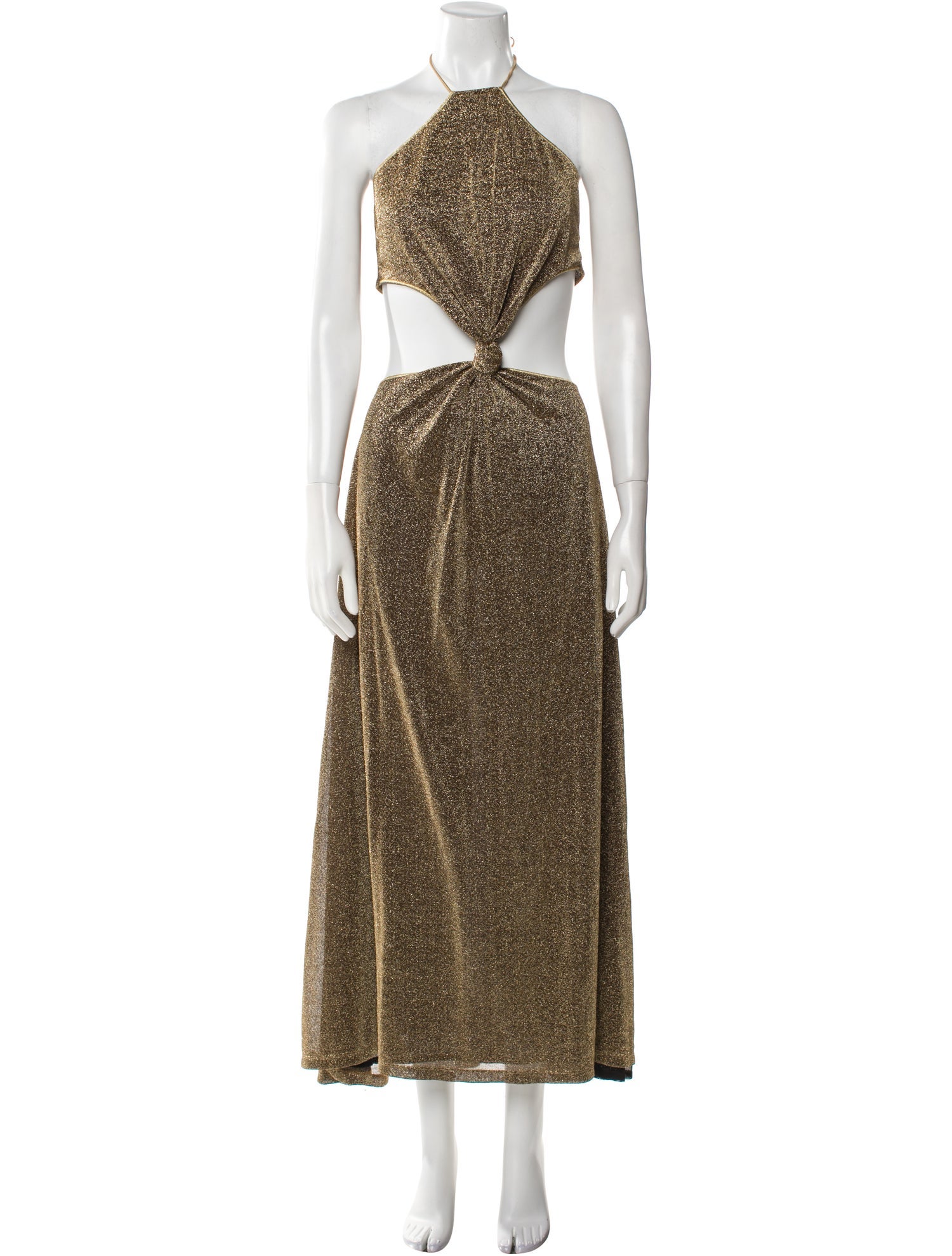 Oséree Halterneck Long Dress