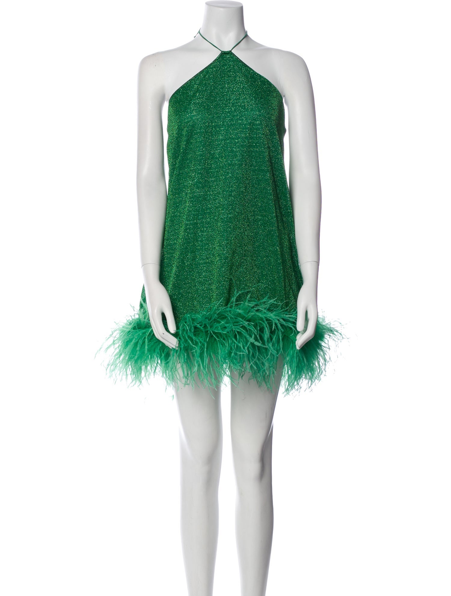 Oséree Halterneck Mini Dress