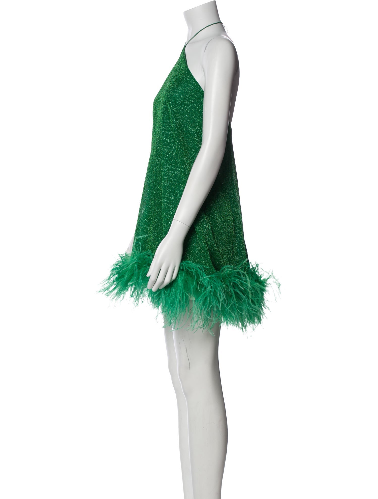 Oséree Halterneck Mini Dress