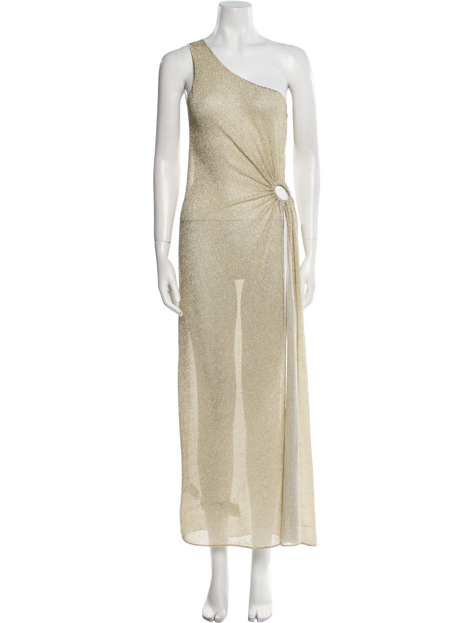 Oséree One-Shoulder Long Dress