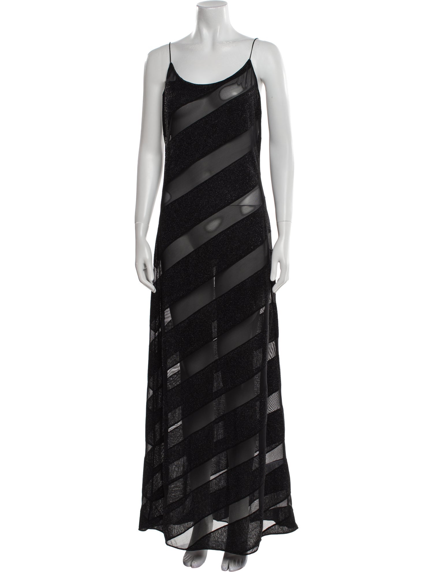 Oséree Striped Long Dress w/ Tags