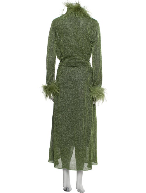 Oséree Tweed Pattern Coat