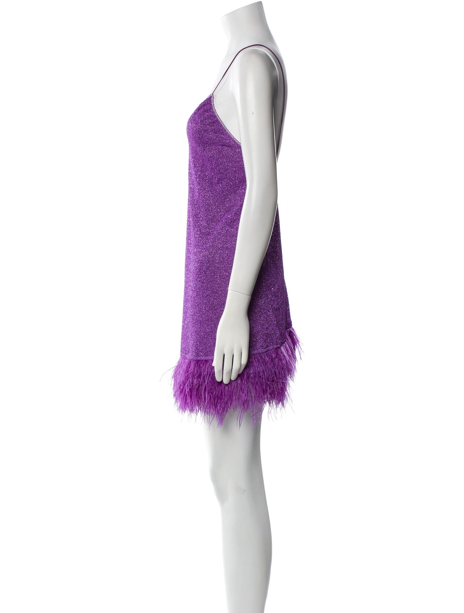 Oséree V-Neck Mini Dress