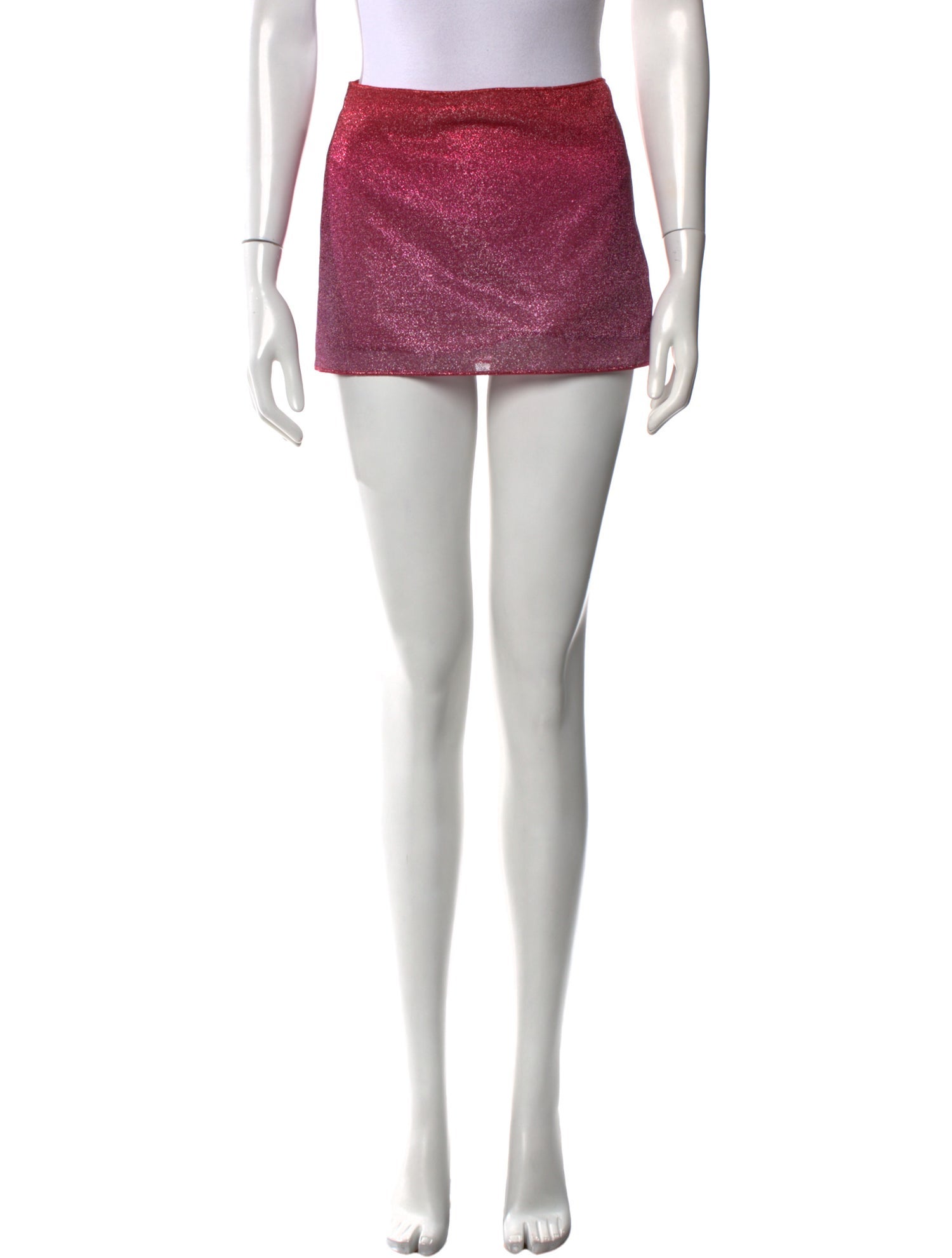 Oséree Glitter Accents Mini Skirt