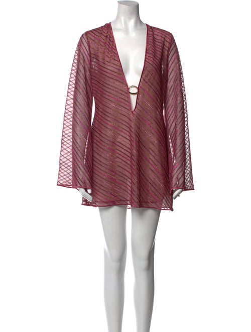 Oséree Striped Mini Dress