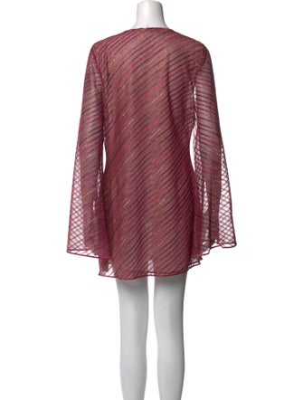 Oséree Striped Mini Dress