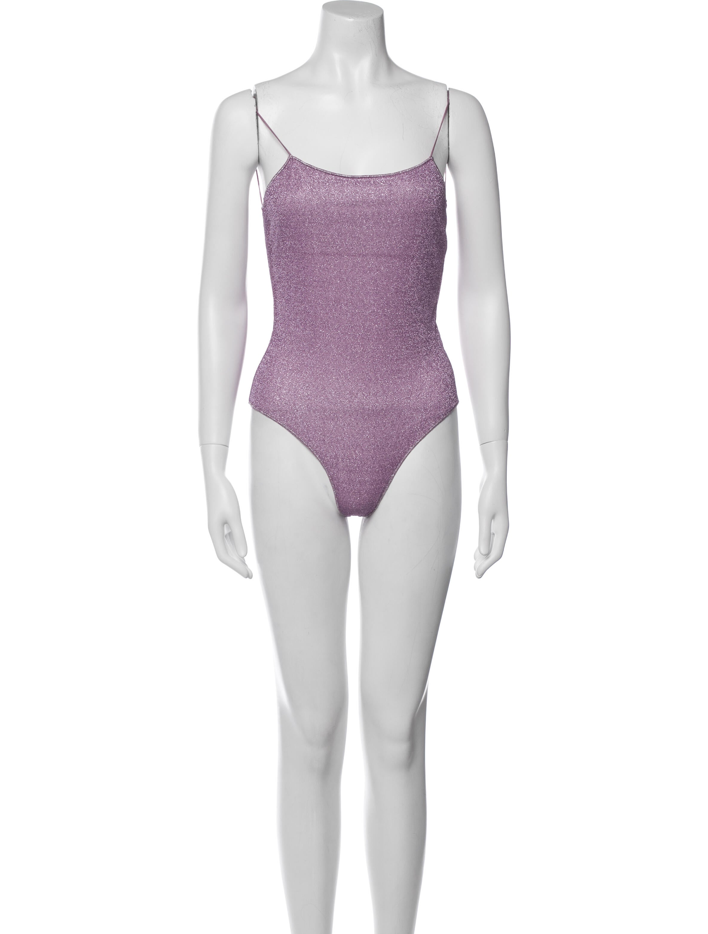 Oséree Glitter Accents One-Piece w/ Tags