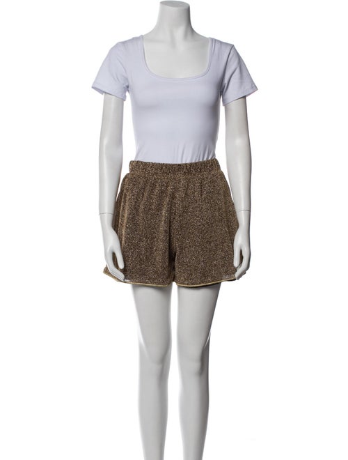 Oséree Tweed Pattern Short Set