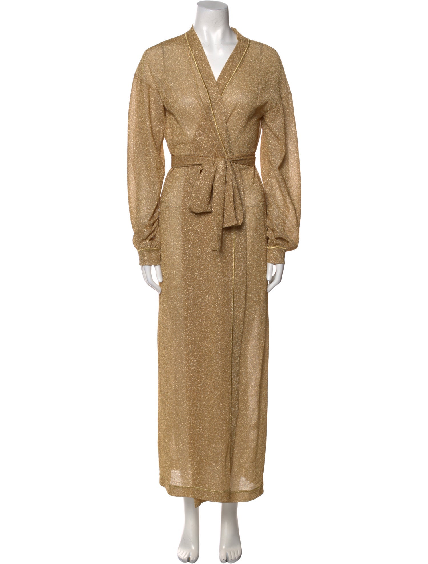 Oséree V-Neck Long Dress