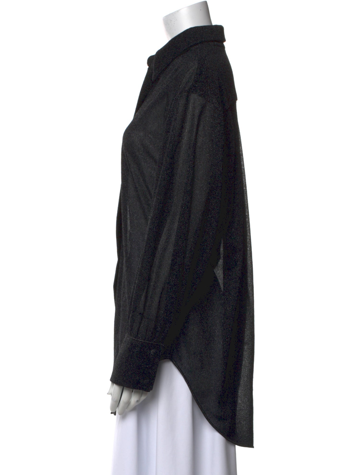 Oséree Long Sleeve Button-Up Top