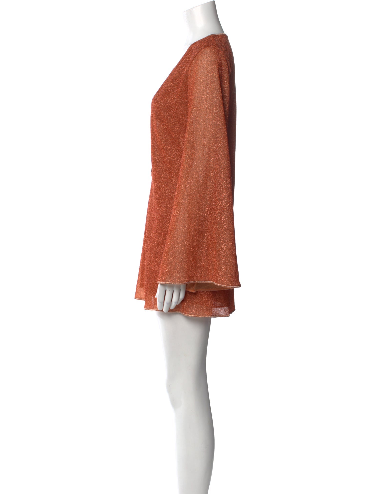 Oséree V-Neck Mini Dress