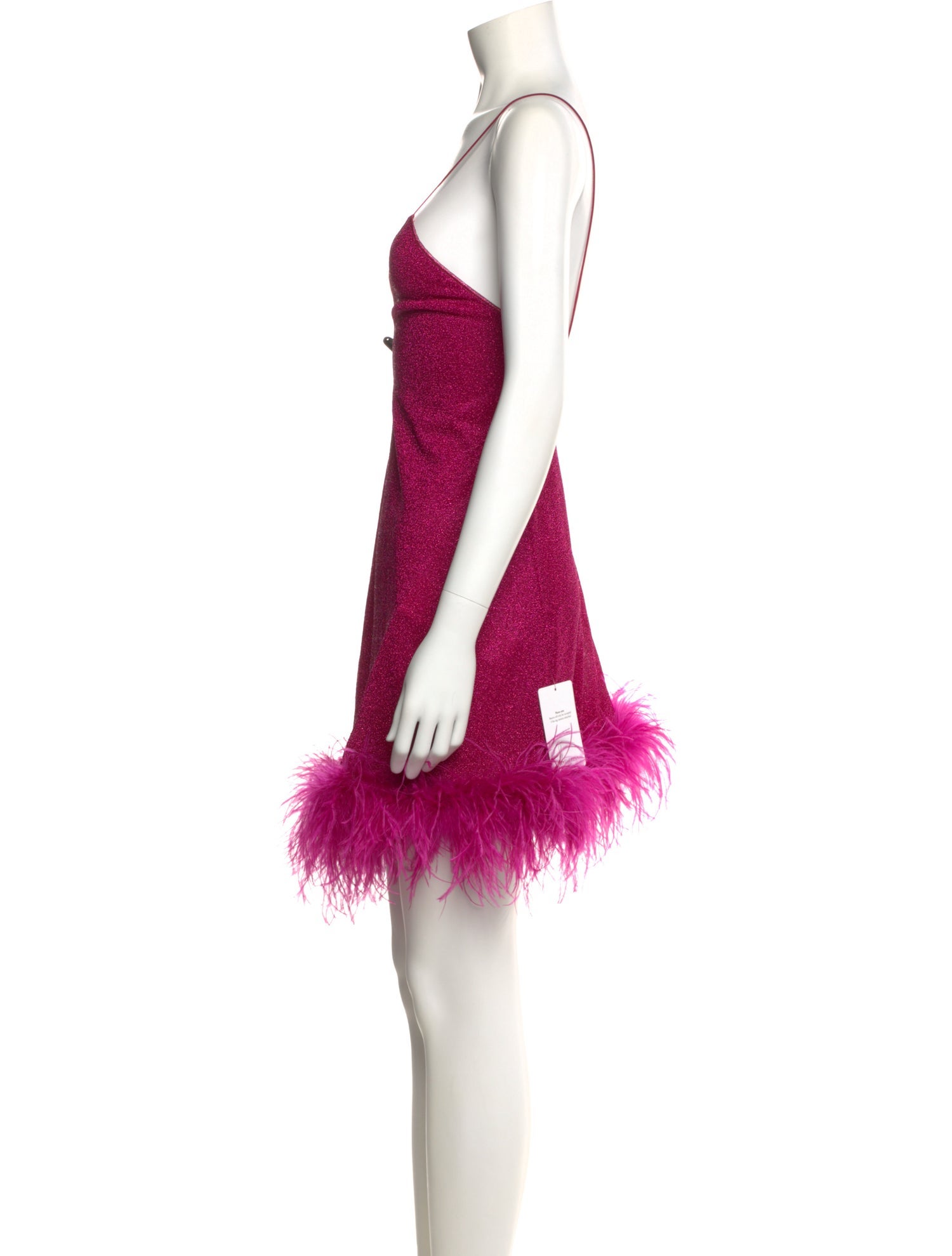 Oséree Scoop Neck Mini Dress w/ Tags